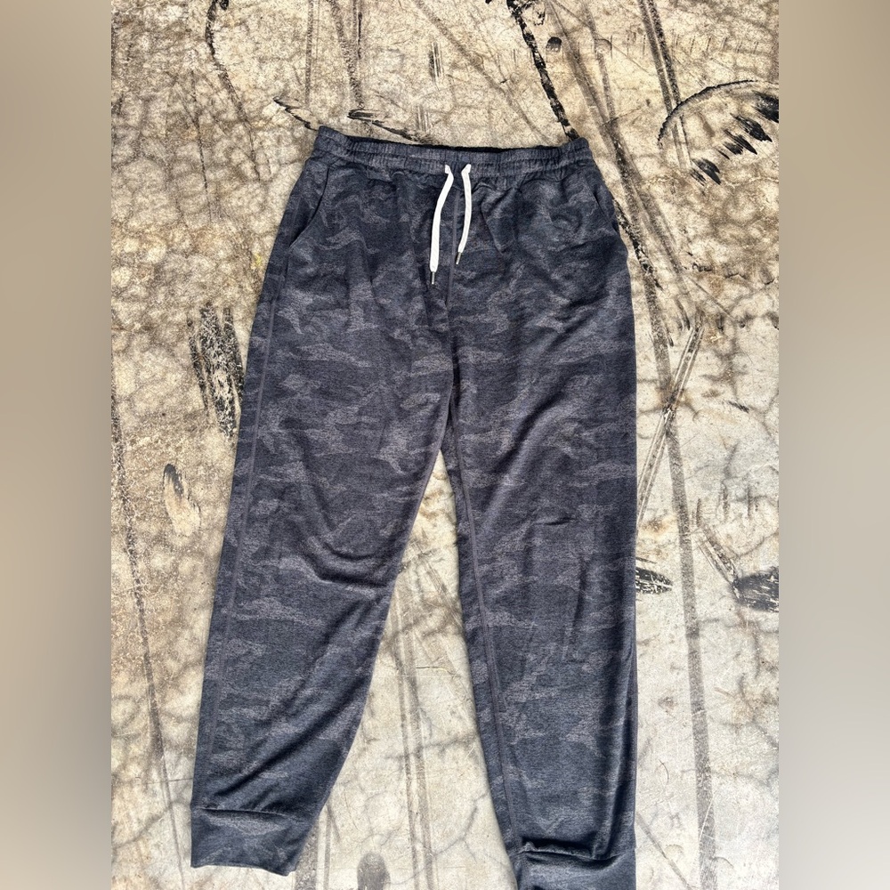 Vuori Charcoal Camouflage Joggers